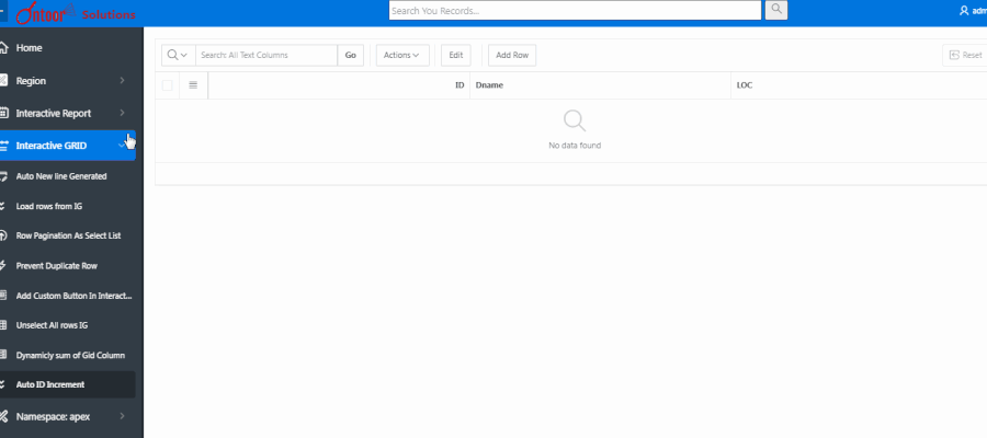 Auto-Increment Line Numbers in Oracle APEX Interactive Grid on Add Row