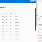 Reflow Report in Oracle APEX
